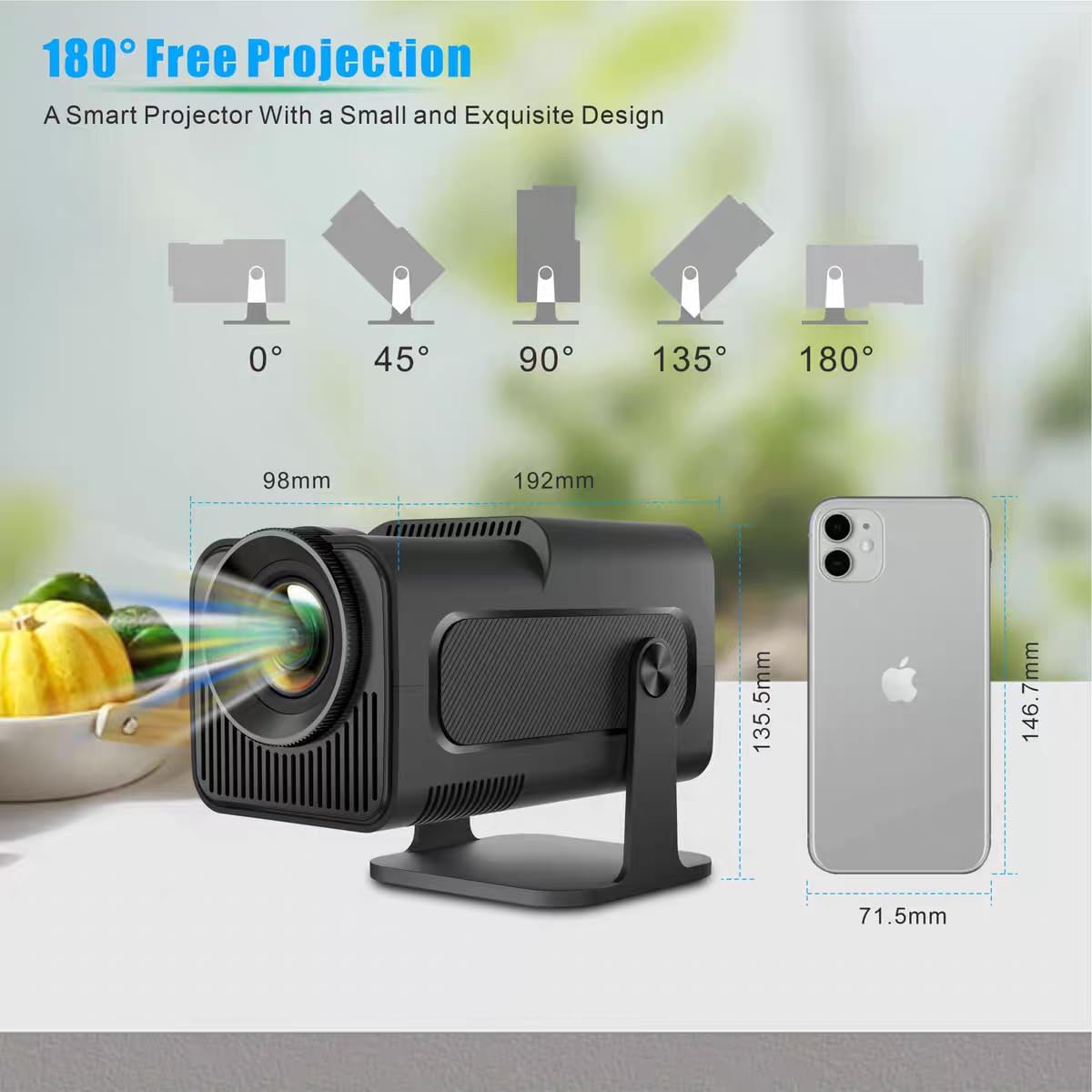 Mini Projecteur HY320 4K