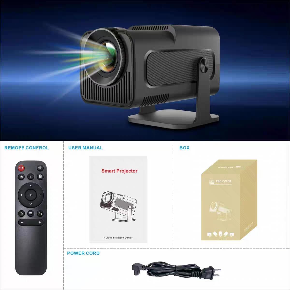 Mini Projecteur HY320 4K